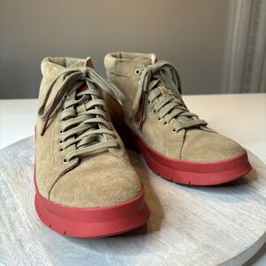 Cole Haan Pinch Grand OS Men's Brown Leather Utility Chukka Boots US Size 7.5 M